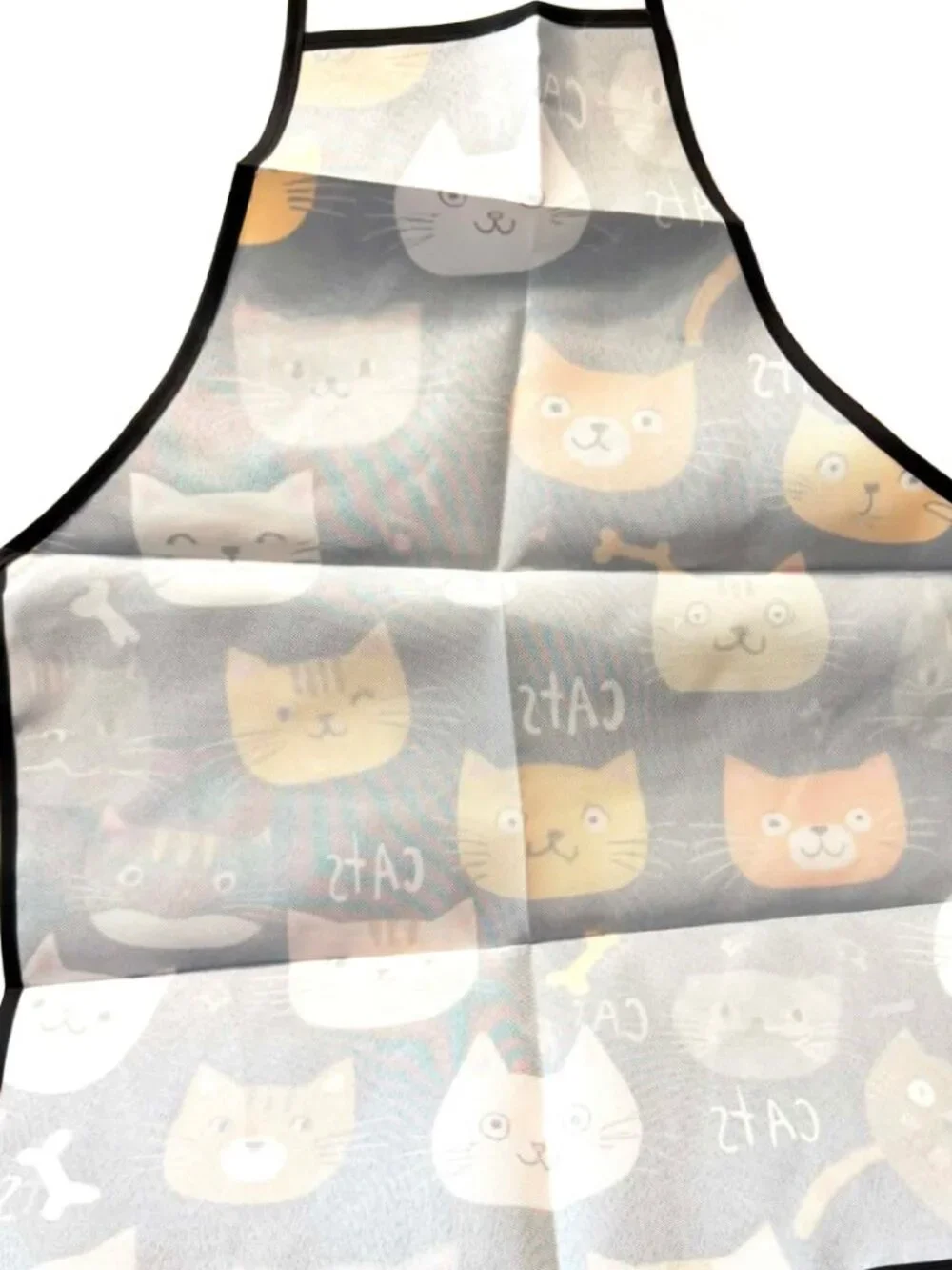 Adult Cat All Over Print APRON Kitchen Adjustable Unisex BBQ Baking Crafting NWT